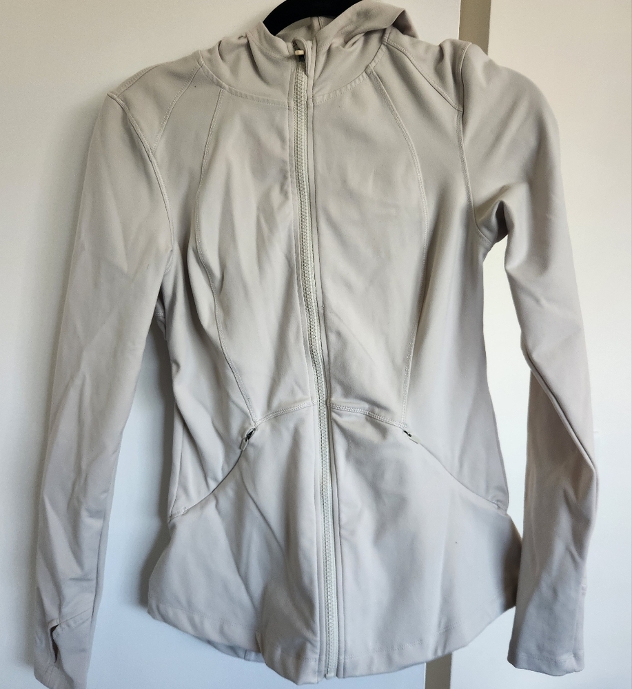 Women's Athletic Cream Jacket Spyder Active Athletic Gear